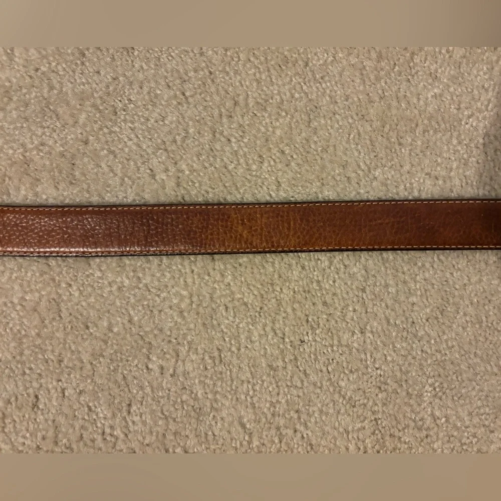 Columbia Belt Sportswear Men’s 44/110x 1.25” Brown Genuine Leather